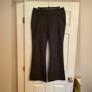 Studio Y bootcut Midrise pants size 9/10, charcoal / dark gray color